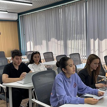 KRSU students took part online in the international student forum in Dushanbe